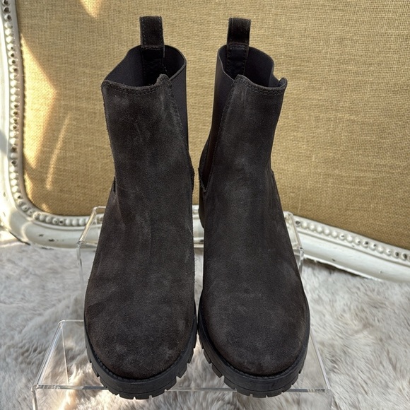 Joie | Brown Suede Chelsea Ankle Booties, Size 8 - Picture 3 of 13